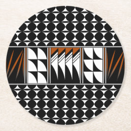 南西フェザー恵み ラウンドペーパーコースター