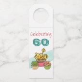 南西フローラ しゃれている ボトルネックタグ (正面)