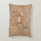 南西プロングホーン歩くアンテロープ アクセントクッション (裏面(縦))