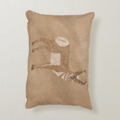 南西プロングホーン立アンテロープ アクセントクッション (裏面(縦))