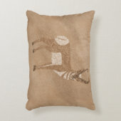 南西プロングホーン立アンテロープ アクセントクッション (正面(垂直))