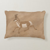 南西プロングーンランニングアンテロープ アクセントクッション (裏面)