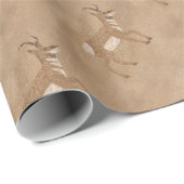 南西プロンコーンアンテロープ ラッピングペーパー (ロールコーナー)