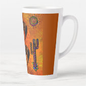 南西ベアアート カフェラテマグ (右)