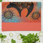 南西ベアアート キッチンタオル (折り畳み)