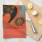 南西ベアアート キッチンタオル (四つ折り)