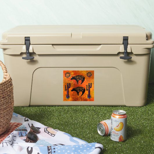 南西ベアアート シール (クーラー)