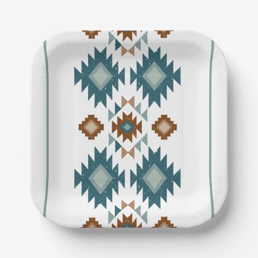 南西ベビーシャワーパーティープレート ペーパープレート (正面)