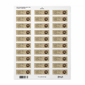 南西ペッパーリースフェリズナビダッド ラベル (フルシート)