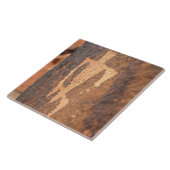 南西ペトログリフセラミックタイル タイル (側面)