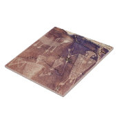 南西ペトログリフセラミックタイル タイル (側面)