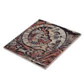 南西ペトログリフデザイン |月とダンサー タイル (側面)