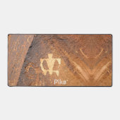 南西ペトログリフパーソナライズされたアート デスクマット (正面)