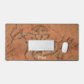 南西ペトログリフパーソナライズされた デスクマット (キーボード&マウス)