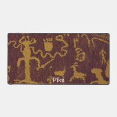 南西ペトログリフパーソナライズされた デスクマット (正面)