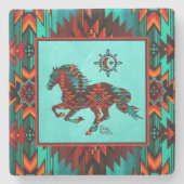 南西ホースストーンのコースター ストーンコースター (正面)