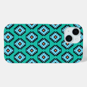 南西ポップ・アートのアートパターン Case-Mate iPhoneケース (裏面 (横))