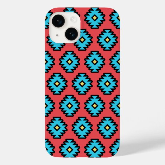 南西ポップ・アートのアートパターン Case-Mate iPhoneケース (裏面)
