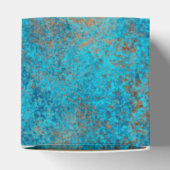 南西マウンテンピークターコイズ幾何学 フェイバーボックス (上部)