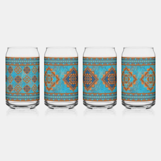 南西マウンテンピークターコイズ盛り合わせセット ガラス缶 (裏面)