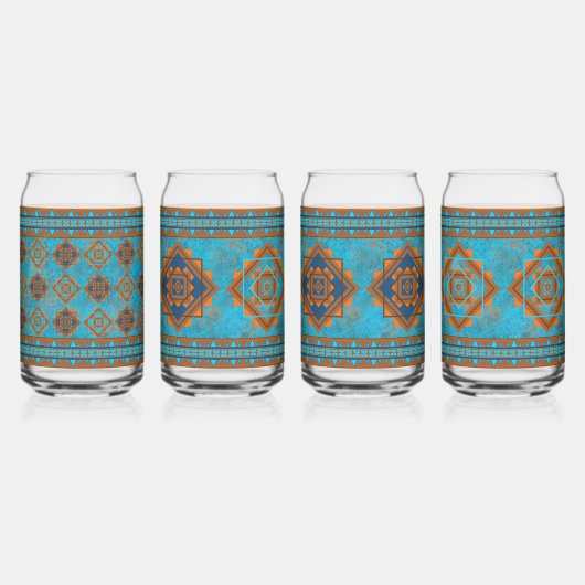 南西マウンテンピークターコイズ盛り合わせセット ガラス缶 (左)