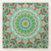 南西マンダラ2 ガラスコースター (正面)