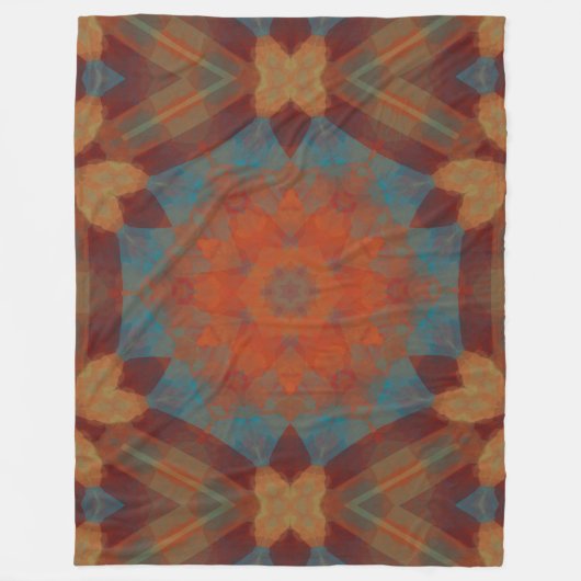 南西マンダラ3 フリースブランケット (正面)