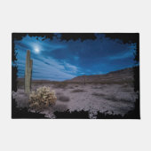 南西ムーンナイトランドスケープアリゾナ ドアマット (正面)