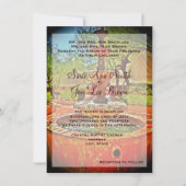 南西メキシコの噴水結婚式招待状 招待状 (正面)