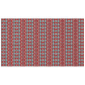 南西メサスターコイズ&レッドラージ テーブルクロス (正面(横))