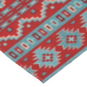 南西メサスターコイズ&レッドラージ テーブルクロス (アングル)