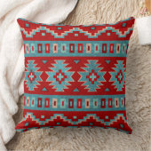 南西メサスターコイズ&レッド20イン クッション (ブランケット)