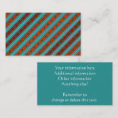 南西モチーフのカスタムな名刺 名刺 (正面/裏面)