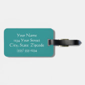 南西モチーフカスタム荷物タグ ラゲッジタグ (裏面横)