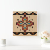 南西モチーフ スクエア壁時計 (ホーム)