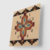 南西モチーフ スクエア壁時計 (傾斜)