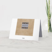 南西ユニーク母の日カード(ハート付) シーズンカード (裏面)