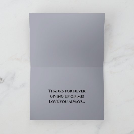 南西ユニーク母の日カード(ハート付) シーズンカード (内部)