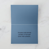 南西ユニーク母の日カード(ハート付) シーズンカード (内部)