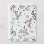 南西ラマのブライダルシャワーのフェスタ 招待状 (裏面)