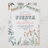 南西ラマのブライダルシャワーのフェスタ 招待状 (正面/裏面)