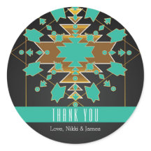 南西ランチターコイズブラック金ゴールドシール