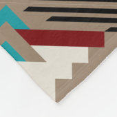 南西ラージプリントアーストーン フリースブランケット (角)