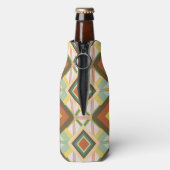 南西レトロポップ・アートのアートダイアモンズパターン ボトルクーラー (ボトル裏面)