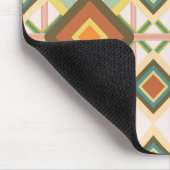 南西レトロポップ・アートのアートダイアモンズパターン マウスパッド (コーナー)