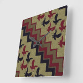 南西レトロ スクエア壁時計 (傾斜)