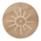 南西ロックアートサンシンボル セラミックノブ (正面)