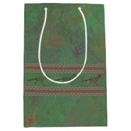 南西ロードランナーサギーブラシ緑 ミディアムペーパーバッグ