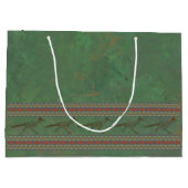 南西ロードランナーサギーブラシ緑 ラージペーパーバッグ (裏面)