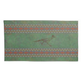 南西ロードランナーサギーブラシ緑 枕カバー (裏面-右)